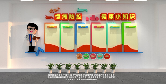 慢性病文化墙