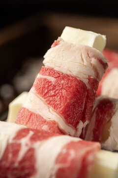 烤芝士肉卷