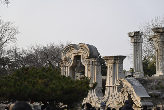 圆明园遗址