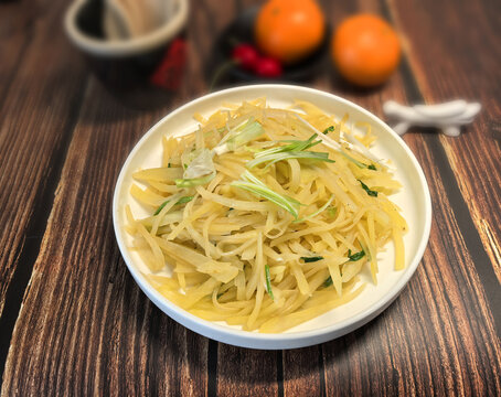 醋溜土豆丝