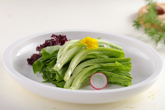 麻酱菜心