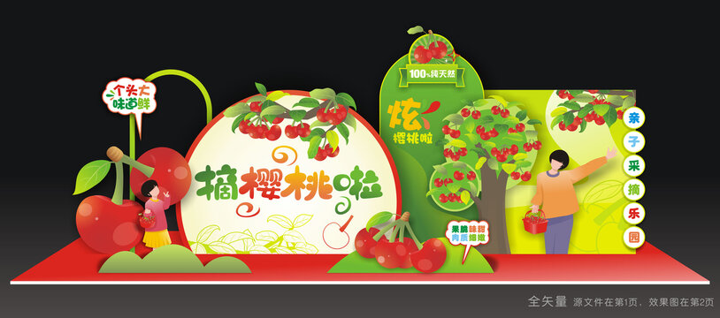樱桃采摘季
