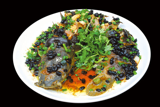 豆豉蒸鲶鱼