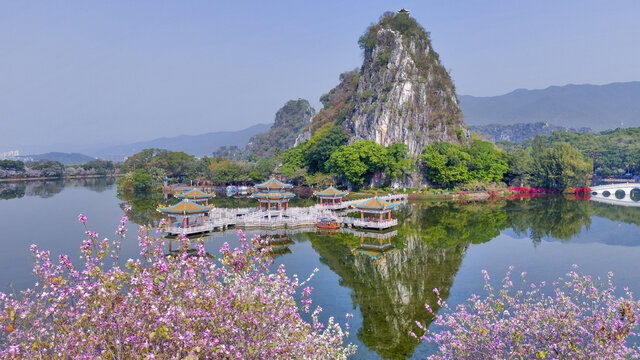 肇庆七星岩风光