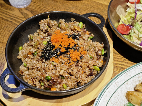 牛肉粒炒饭