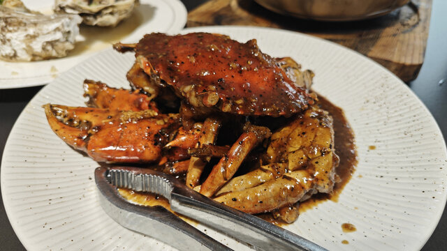 黑胡椒青蟹