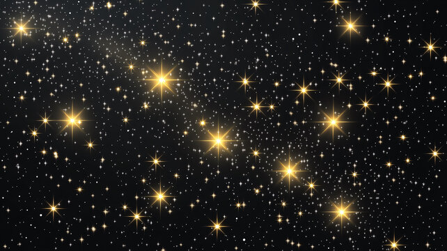 满天星光背景