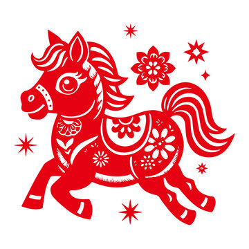 马剪纸
