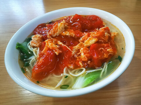 西红柿鸡蛋面
