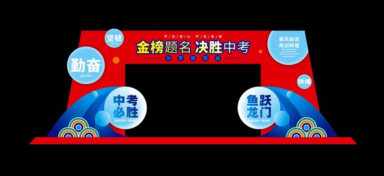 中考拱门