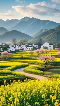 婺源油菜花开