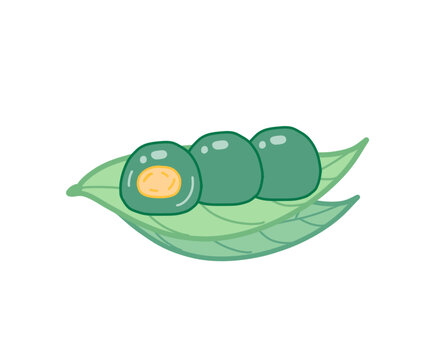 青团插画