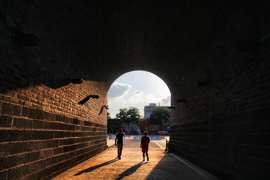 大同古城城门洞
