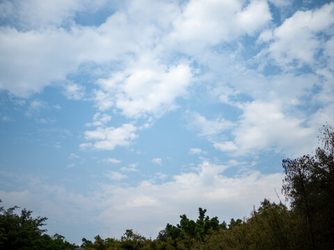 天空和云彩