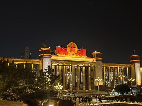 江西省美术馆夜景