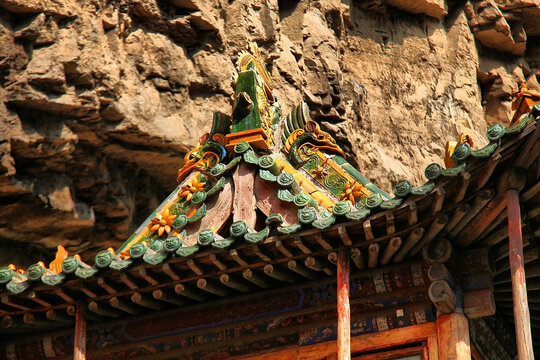 悬空寺建筑斗拱