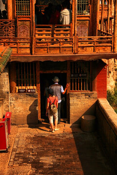 浑源悬空寺古建筑