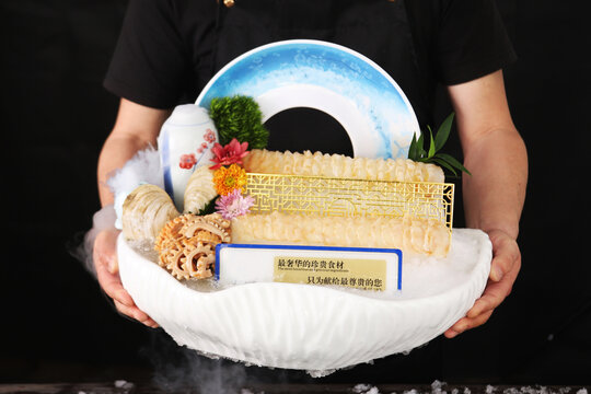 象拔蚌刺身