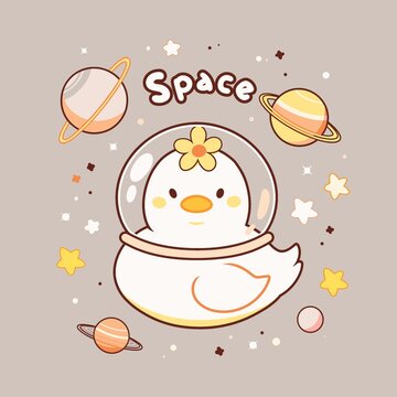 鸭子宇航员