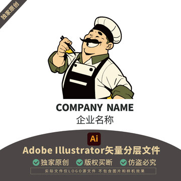 LOGO美食品牌服装纹身教育家居贴纸潮流