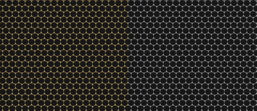 石墨烯四方连续图案