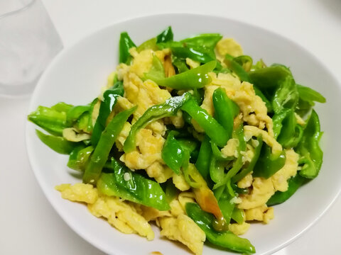 青椒鸡蛋