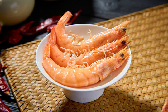 白灼大虾
