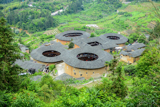 福建田螺坑土楼