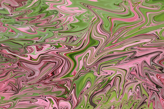 不规则抽象流体艺术画