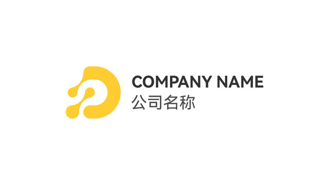字母Dlogo设计科技互联网