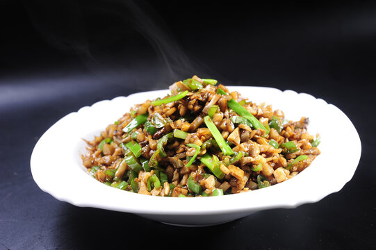 卜豆角炒藕丁