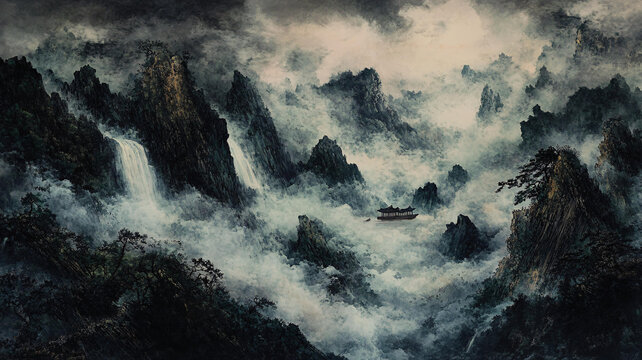 油画