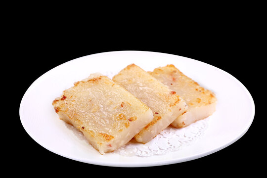 香煎萝卜糕