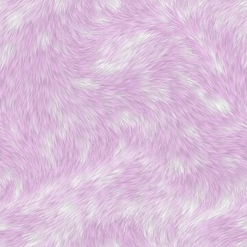 粉色毛发