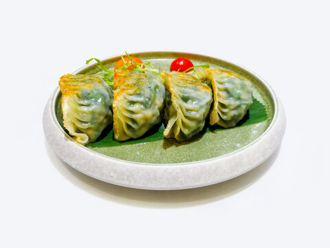 韭菜煎饺