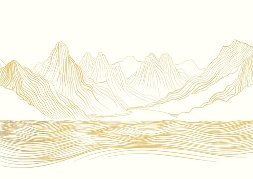 意境山水画