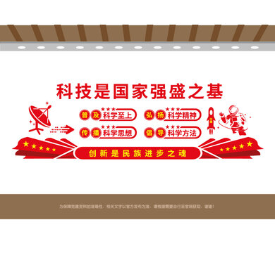 科技创新文化墙
