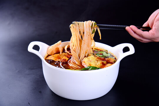 米线麻辣油料
