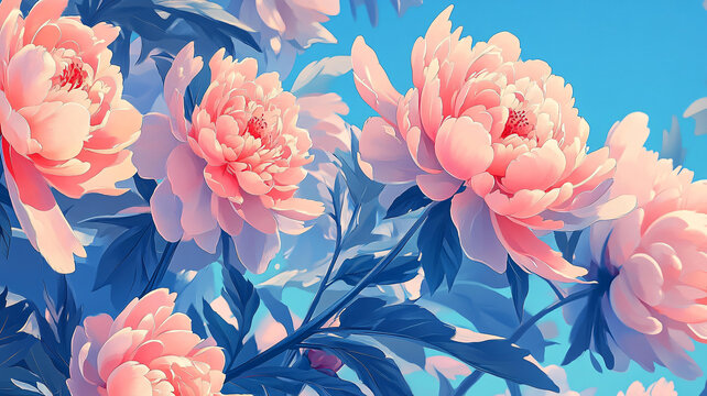 牡丹花卉