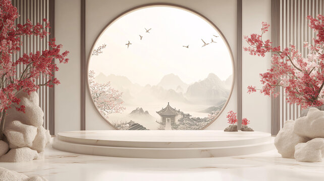 新中式小场景