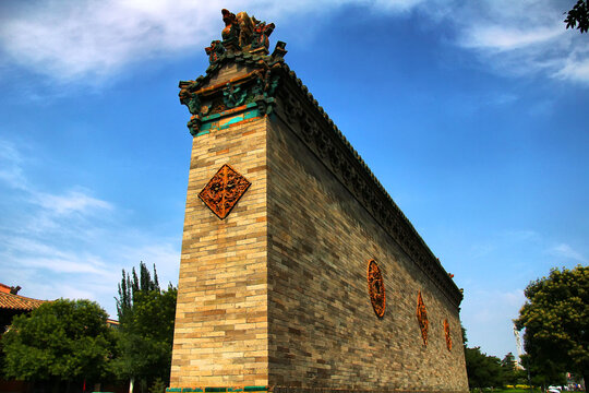大同善化寺照壁
