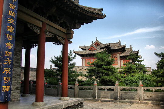 大同文庙仿古建筑