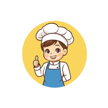 卡通厨娘