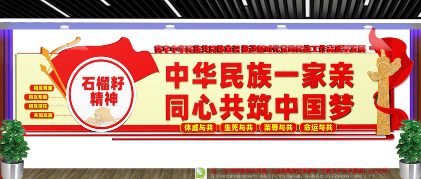 民族团结文化墙