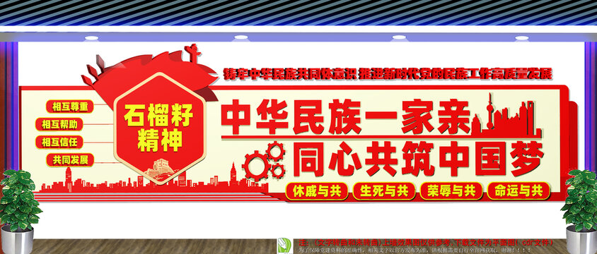 铸牢中华民族共同体意识文化墙