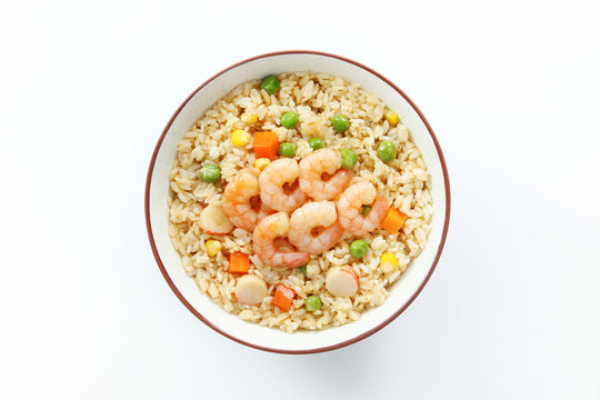 虾仁蟹柳炒饭