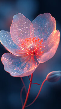 牡丹花蕊刺绣