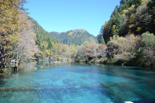 九寨沟风光