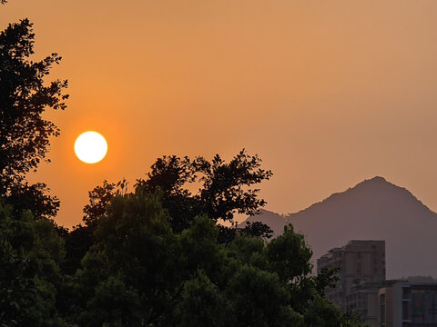 夕阳