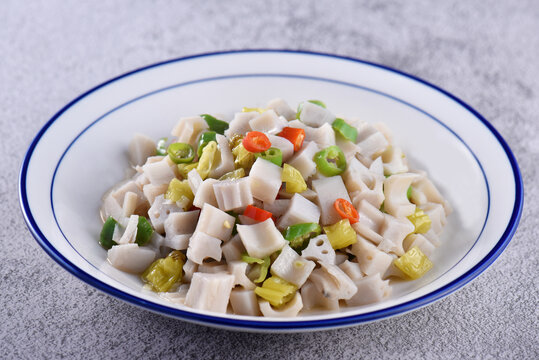 酸辣藕丁